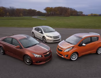Chevrolet Cruze Z-Spec Concept, Chevrolet Volt Z-Spec Concept, Chevrolet Spark Z-Spec Concept