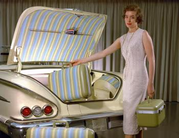 Chevrolet Bel Air Impala Convertible "Martinique", Jeanette Linder