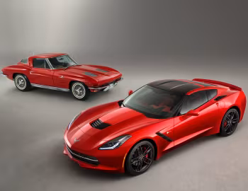 Chevrolet Corvette (C7) & Chevrolet Corvette (C2)