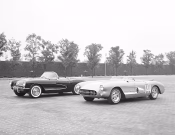 1956 Chevrolet Corvette & Chevrolet Corvette SR-2