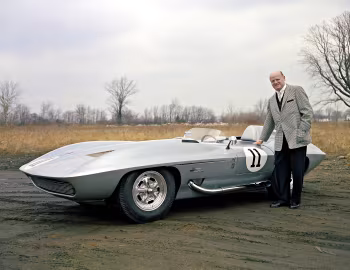 Chevrolet Corvette XP-87 Stingray Racer, Bill Mitchell