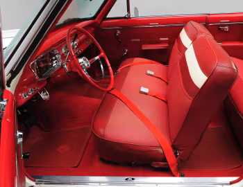 Interior 1963 Chevrolet Chevy II Nova 400 Convertible (0467)