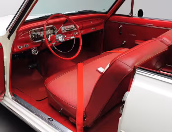 Interior 1963 Chevrolet Chevy II Nova 400 Convertible (0467)