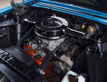 Bajo el capó 1966 Chevrolet Chevy II Nova SS L79 Sport Coupe (11837)