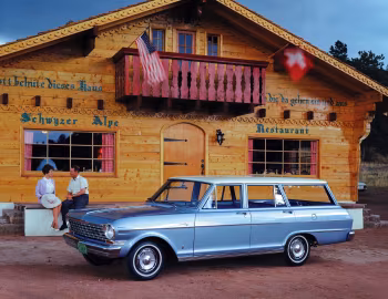 1964 Chevrolet Chevy II Nova 4-door Station Wagon (0435)