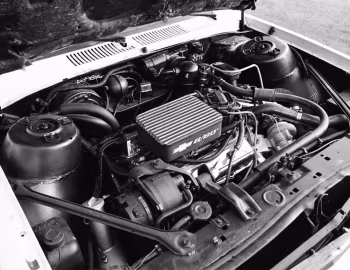 Sob o capô 1983 Chevrolet Citation 660 Turbo