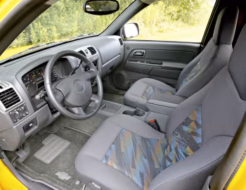 Interior 2004–11 Chevrolet Colorado Sport Regular Cab '2003–11