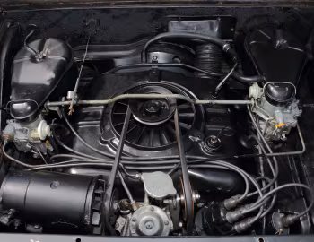 Bajo el capó 1961–64 Chevrolet Corvair 95 Rampside (R1254)