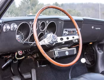 Panel frontal 1966 Chevrolet Corvair Corsa Convertible (10767) '1965–66
