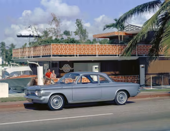 1962 Chevrolet Corvair Deluxe 700 Club Coupe (0727)