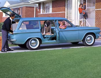 1961 Chevrolet Corvair Deluxe 700 Lakewood (0735)