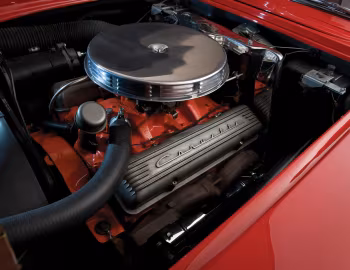 Bajo el capó 1959 Chevrolet Corvette (867)
