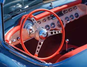 Front Panel 1956 Chevrolet Corvette 265/225 HP (2934)