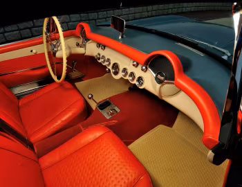 Interior 1956 Chevrolet Corvette 265/240 HP (2934)