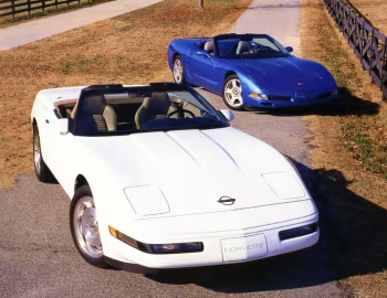 1994 Chevrolet Corvette Convertible (C4) & 1998 Chevrolet Corvette Convertible (C5)