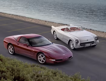 2003 Chevrolet Corvette Coupe "50th Anniversary" & Chevrolet Corvette (С1)