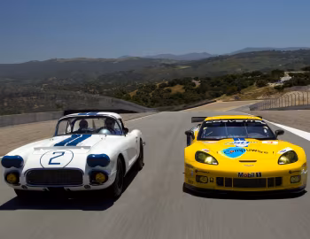 Chevrolet Corvette Le Mans '1960 & Chevrolet Corvette C6.R GT2 '2010