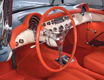 Interior 1956 Chevrolet Corvette 265/225 HP (2934)