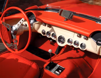Panel frontal 1957 Chevrolet Corvette (2934)