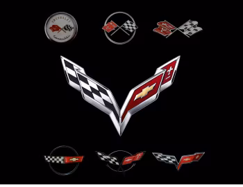Logotipo Chevrolet Corvette '1953–pr.