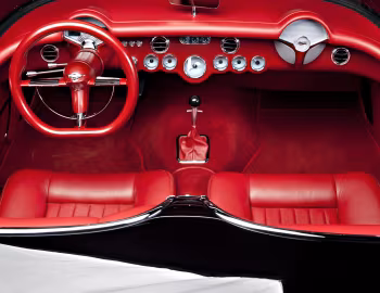 Interior 1957 Chevrolet Corvette “Family Affair” by Kindig-It Design '10.2017
