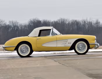1958 Chevrolet Corvette 283/290 HP Fuel Injection ''Panama Yellow'' (J800-867)