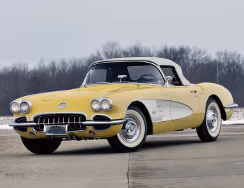 1958 Chevrolet Corvette 283/290 HP Fuel Injection ''Panama Yellow'' (J800-867)