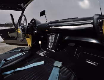 Intérieur 1958 Chevrolet Corvette 283/290 HP Fuel Injection ''Panama Yellow'' (J800-867)