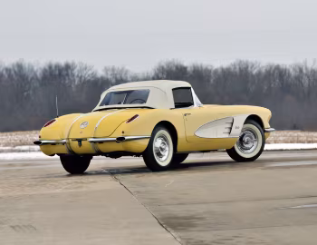 1958 Chevrolet Corvette 283/290 HP Fuel Injection ''Panama Yellow'' (J800-867)