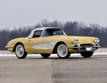 1958 Chevrolet Corvette 283/290 HP Fuel Injection ''Panama Yellow'' (J800-867)