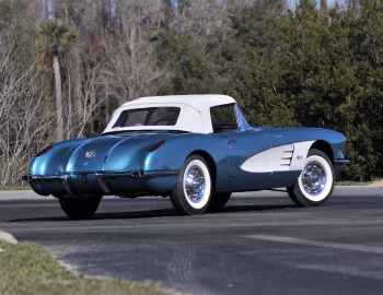 1958 Chevrolet Corvette 283/290 HP Fuel Injection ''Regal Turquoise'' (J800-867)