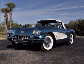 1958 Chevrolet Corvette 283/290 HP Fuel Injection ''Regal Turquoise'' (J800-867)