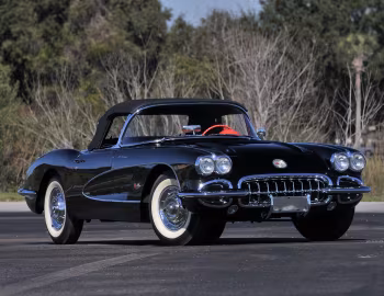 1958 Chevrolet Corvette 283/290 HP Fuel Injection ''Tuxedo Black'' (J800-867)
