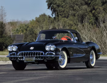 1958 Chevrolet Corvette 283/290 HP Fuel Injection ''Tuxedo Black'' (J800-867)