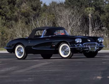1958 Chevrolet Corvette 283/290 HP Fuel Injection ''Tuxedo Black'' (J800-867)