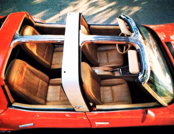 Interior Chevrolet Corvette America Prototype by California Custom Coach '1979