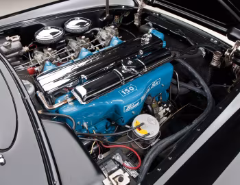 Sous la capuche 1954 Chevrolet Corvette ''Black'' (2934)