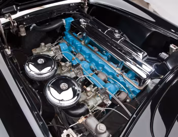 Sous la capuche 1954 Chevrolet Corvette ''Black'' (2934)