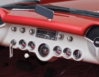 Tableau de bord 1954 Chevrolet Corvette ''Black'' (2934)