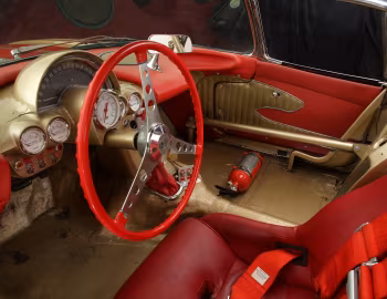 Interior Chevrolet Corvette C1 "JRG Special" Competition Coupe '1960