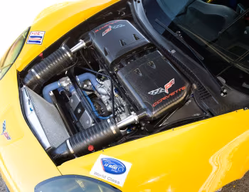 Bajo el capó Chevrolet Corvette C6.R GT2 '2009