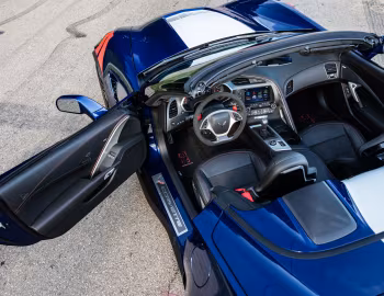 Interior 2017–19 Chevrolet Corvette Grand Sport Convertible [North America] (C7) '2016–19