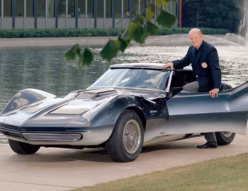 Chevrolet Corvette Mako Shark II Concept Car, Bill Mitchell