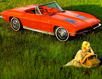 1963 Chevrolet Corvette Sting Ray Convertible (0867)