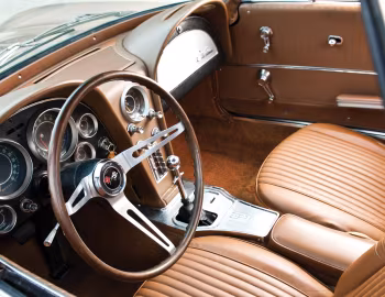 Interior 1964 Chevrolet Corvette Sting Ray Convertible (0800-67)