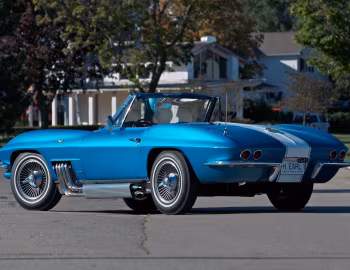 1963 Chevrolet Corvette Sting Ray Convertible Show Car (0867)