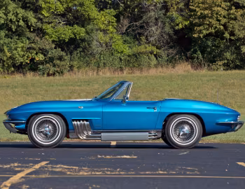 1963 Chevrolet Corvette Sting Ray Convertible Show Car (0867)