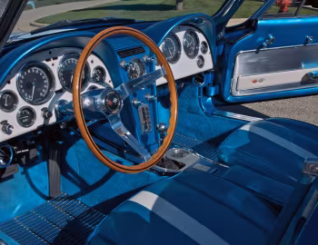 Panel frontal 1963 Chevrolet Corvette Sting Ray Convertible Show Car (0867)