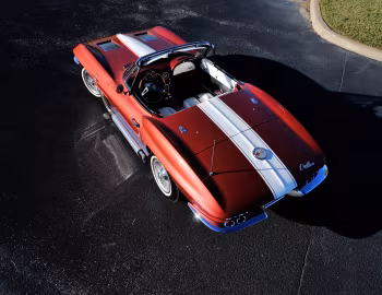 Chevrolet Corvette Sting Ray Convertible Show Car Replica (0867) '1963
