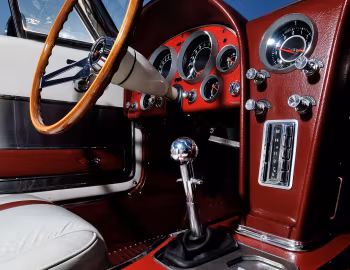 Panel frontal Chevrolet Corvette Sting Ray Convertible Show Car Replica (0867) '1963